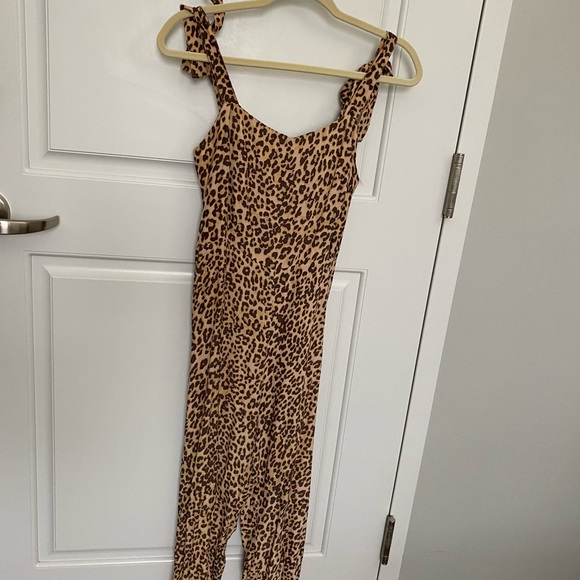 Faithfull The Brand Leopard Jumpsuit - Picture 2 of 5